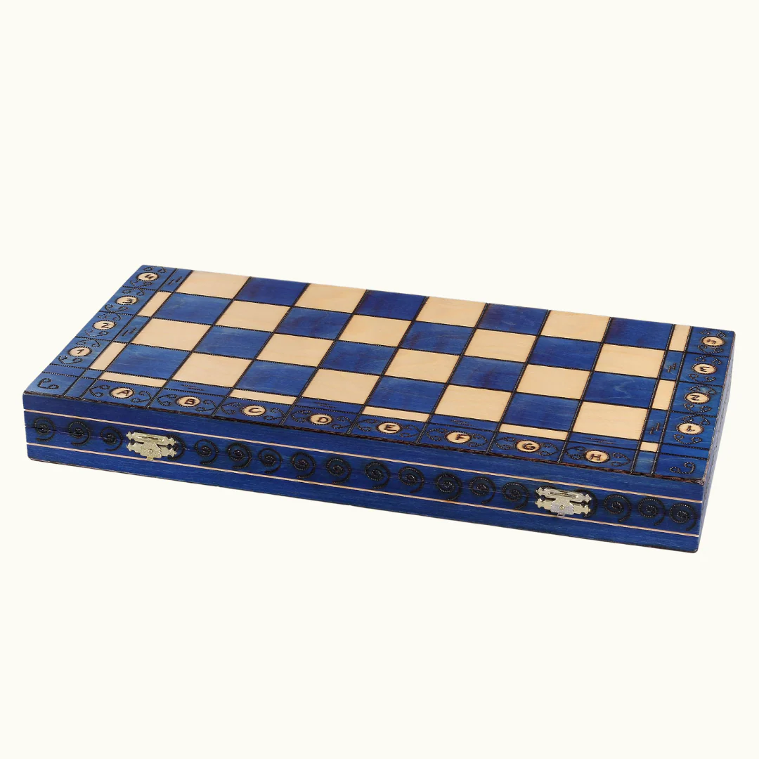 Hopfällbart Schackset – Ambassador – 54 cm - Bild 9