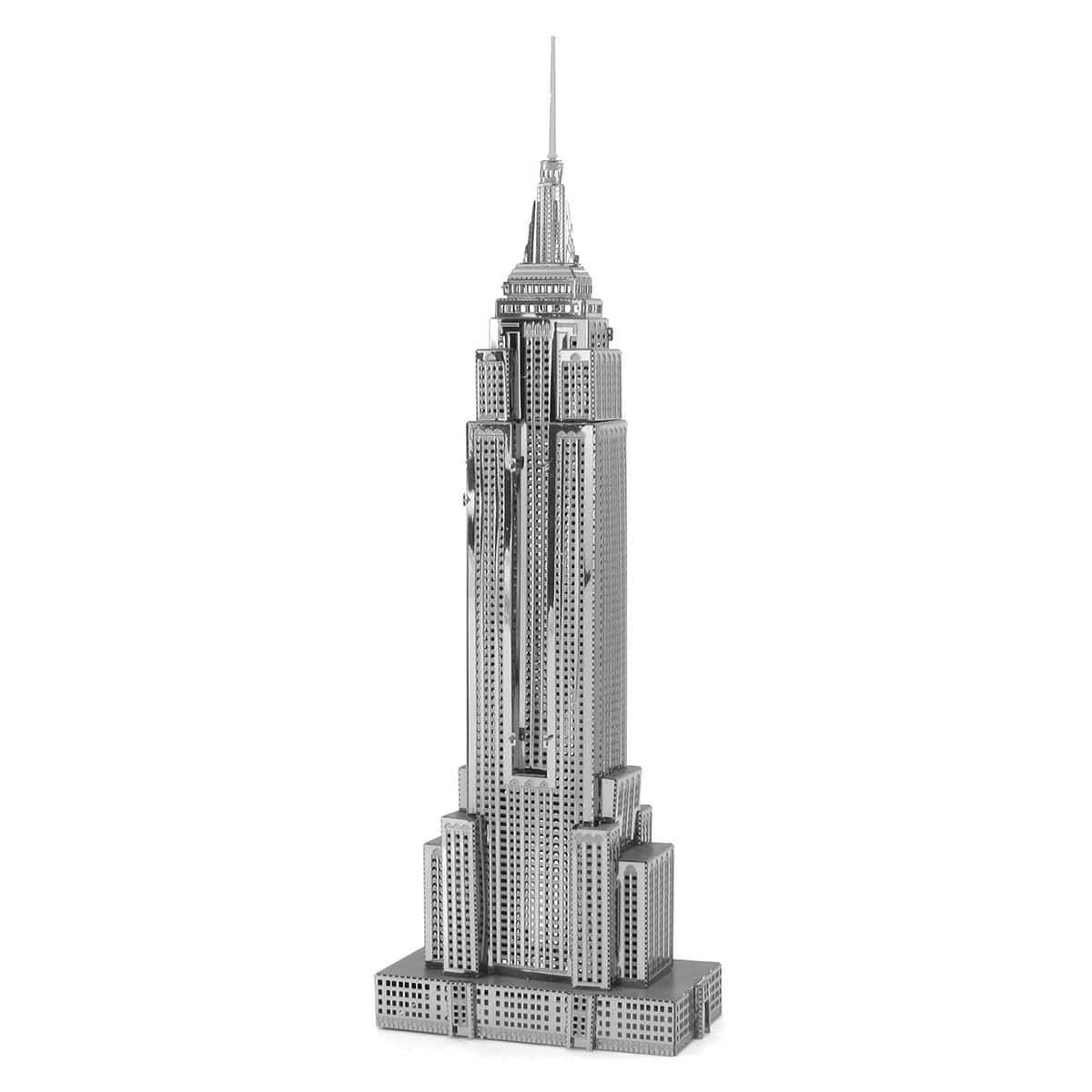 Metal Earth Premium Series Iconx – Empire State Building – Skyskrapa