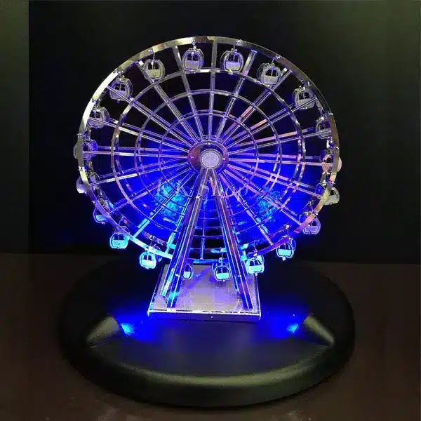 Metal Earth LED-Belyst Displaybas – Blå - Bild 3