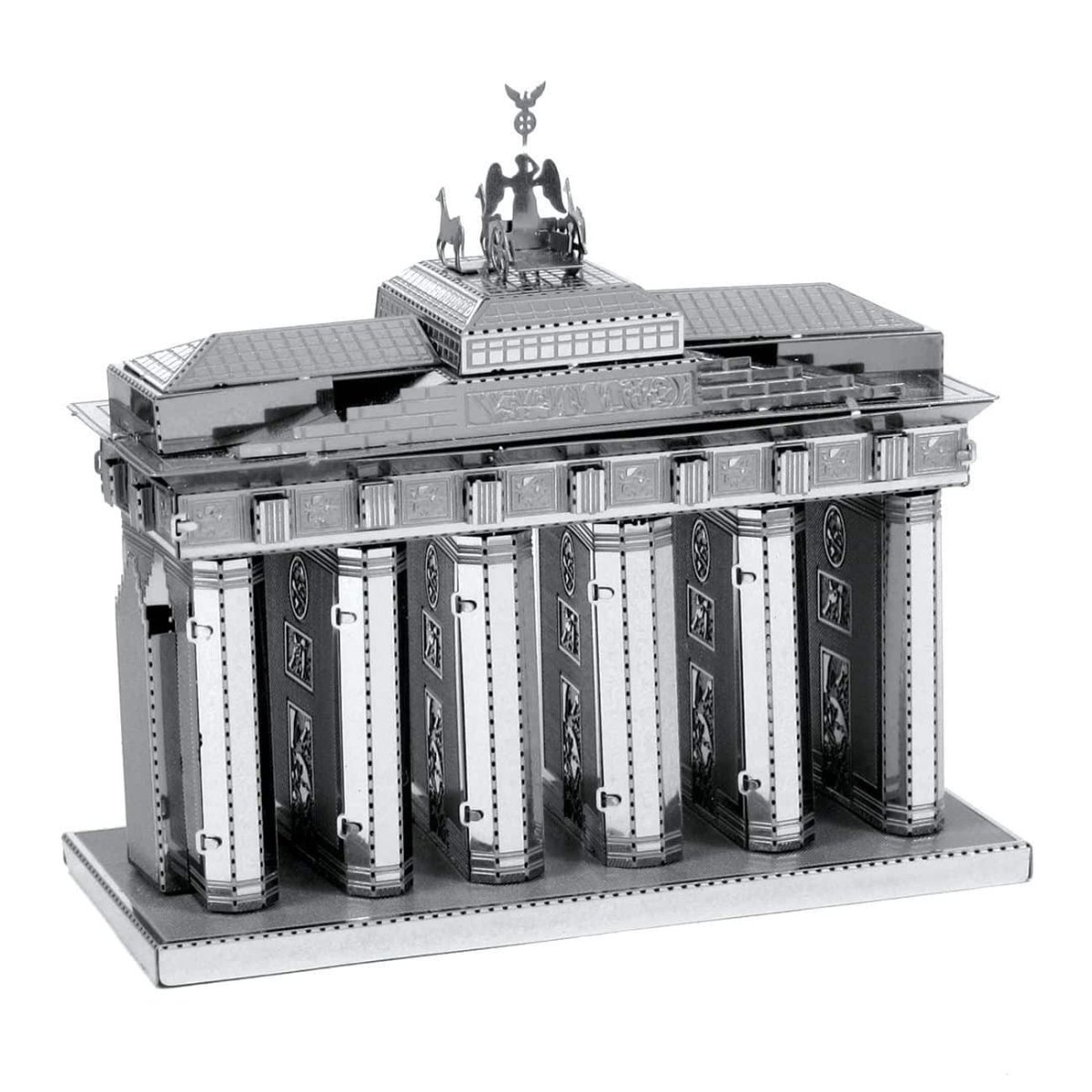 Metal Earth – Brandenburg Gate – Nyklassicistisk Arkitektur - Bild 3