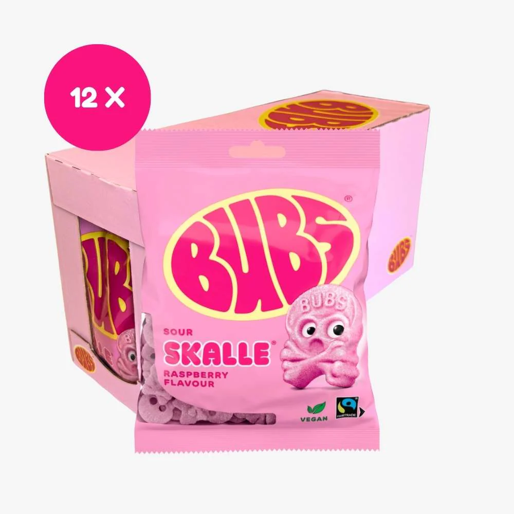 BUBS Raspberry Skalle 12x 90g - Bild 2