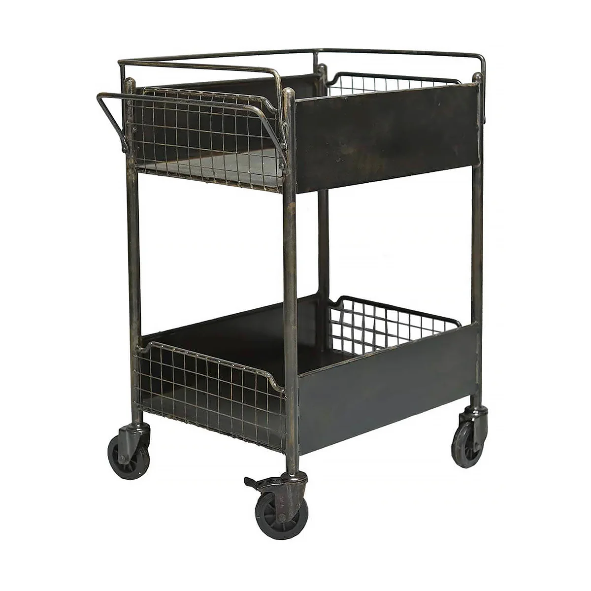 Liten vagn i metall - Bild 2