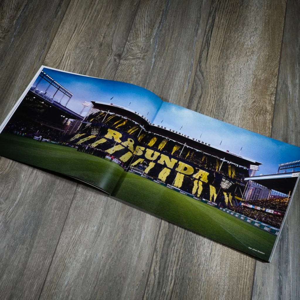 Här spelade vårt lag - Råsunda - fotobok - Bild 5