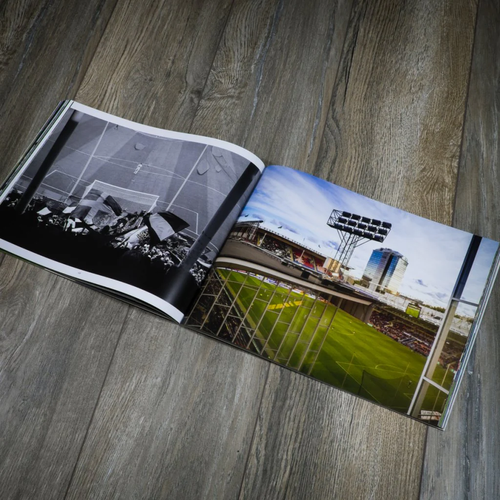 Här spelade vårt lag - Råsunda - fotobok - Bild 8