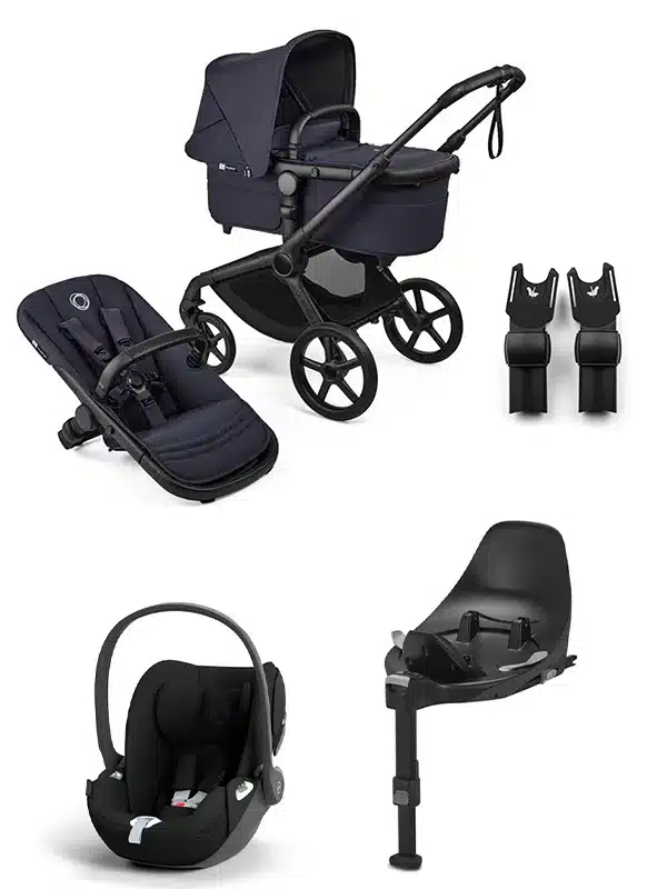 Barnvagnspaket Bugaboo Fox 5 Renew – med Cybex Cloud T babyskydd, T bas & adapter - Bild 2