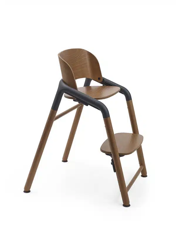 Bugaboo Giraffe Barnmatsol Varmt trä/grå