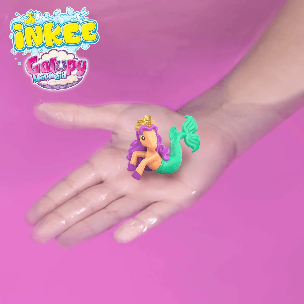 CRAZE Inkee Galupy Mermaid, badbomb + leksak - Bild 5