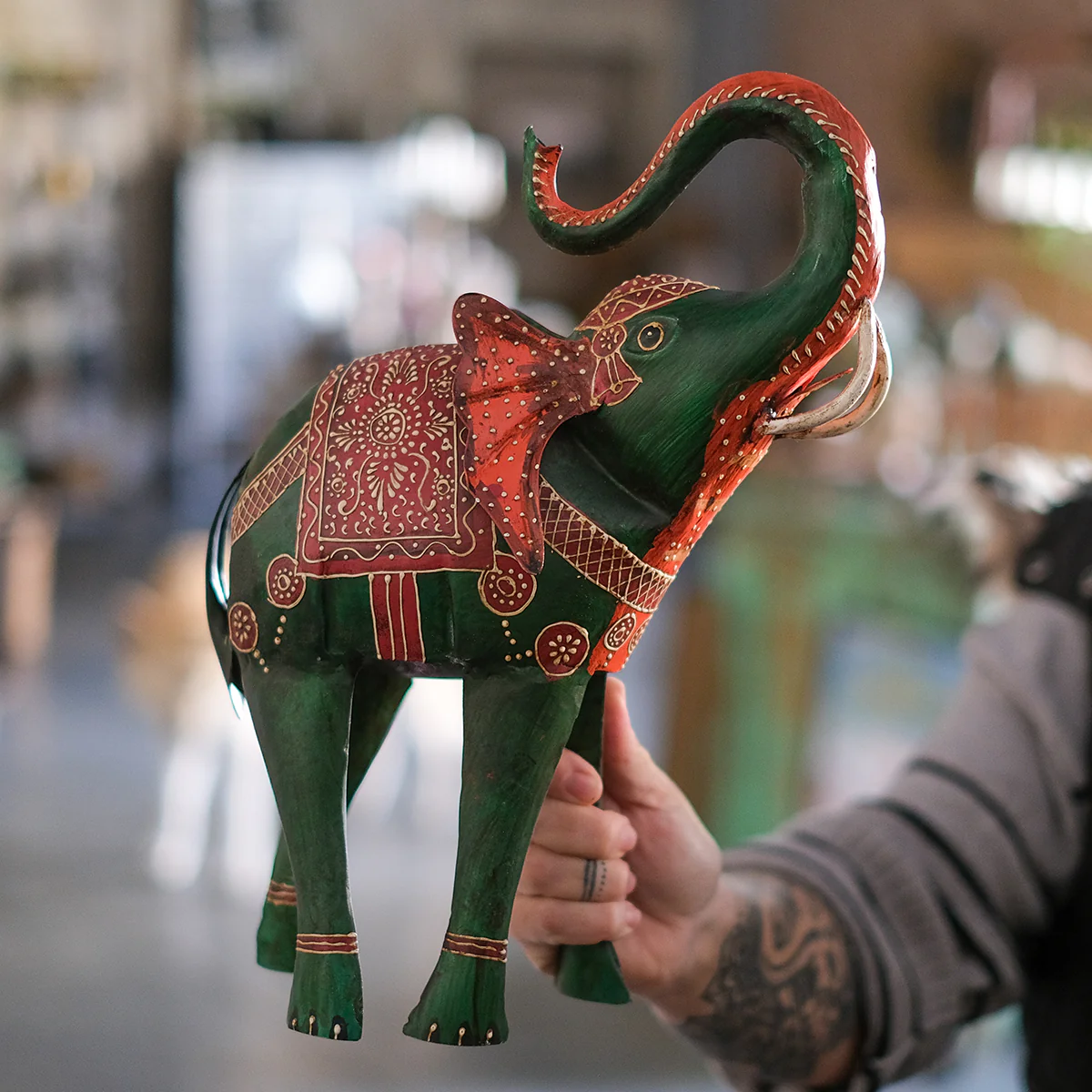 Rani Tara (grön elefant)