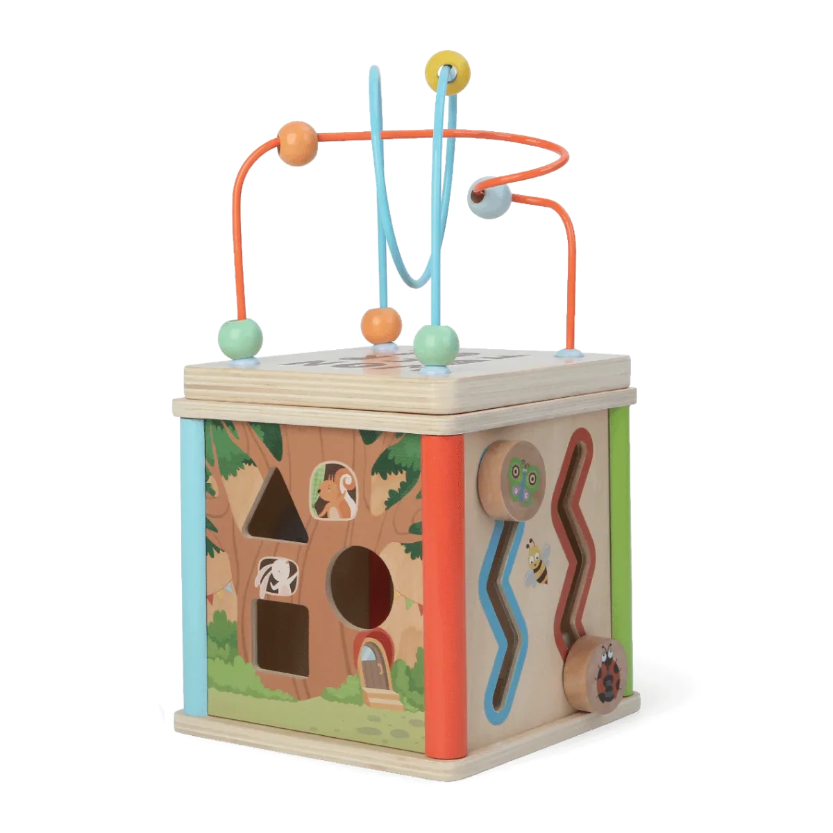 Lekbox av trä - 15 cm