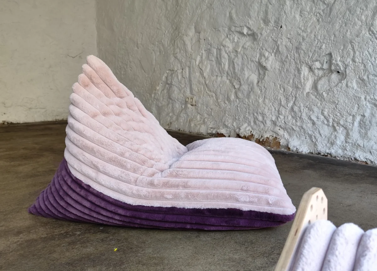 Luula Sittsäck Barn - Berry & Rose Mousse - Bild 6