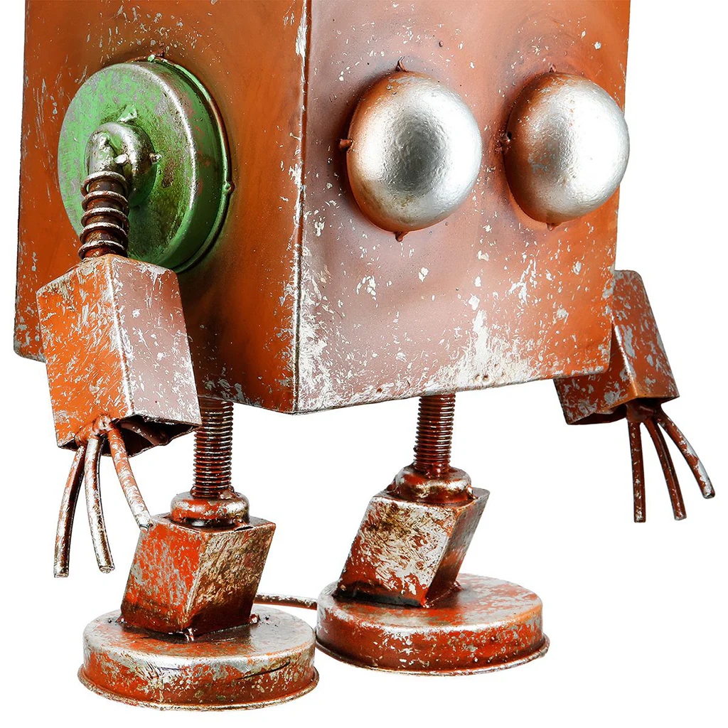 Robotkruka i återvunnen metall - Bild 5