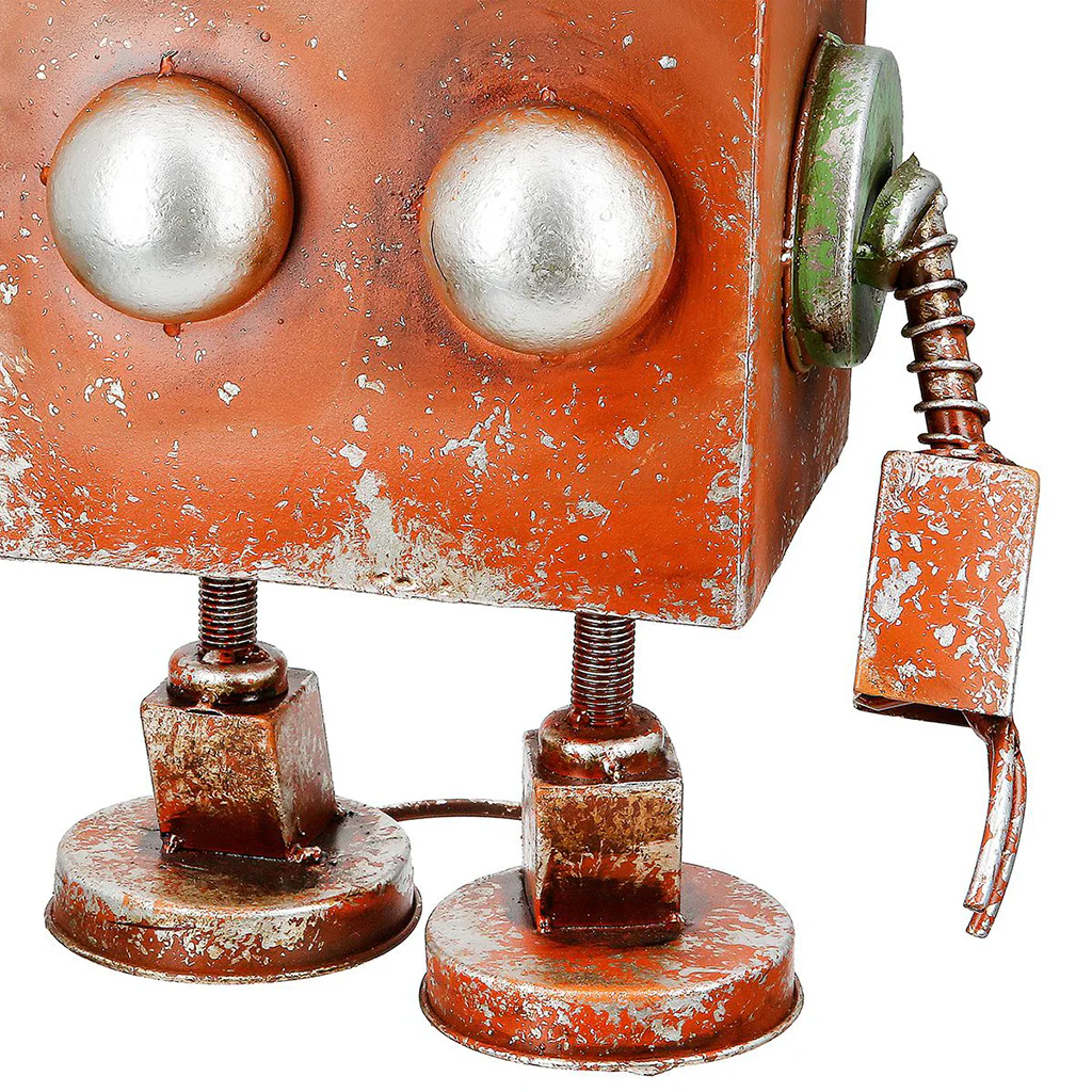 Robotkruka i återvunnen metall - Bild 6
