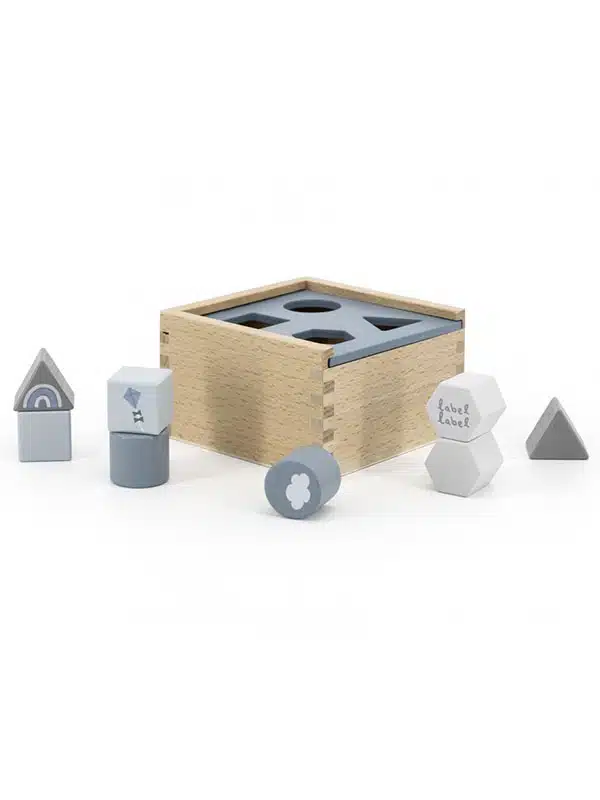 Label Label Klosslåda Blå