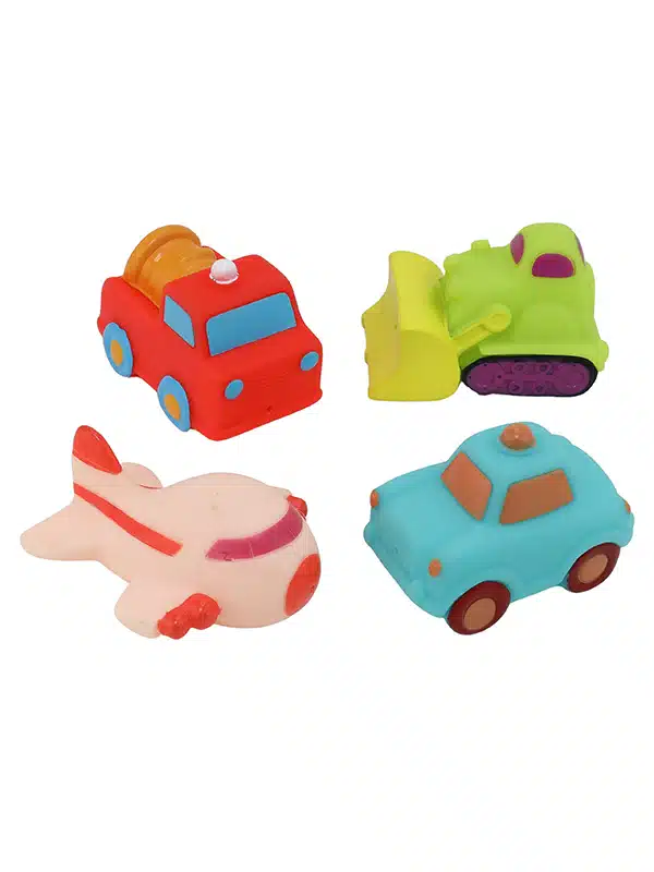 Rätt Start Badleksaker Fordon 4-pack
