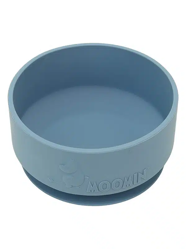 Rätt Start Mumin Skål Med Sugkopp Blueberry Blue - Bild 2