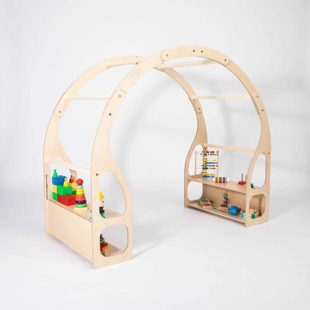 Montessori Lekställning & Leksakshylla för Barn - Bild 6